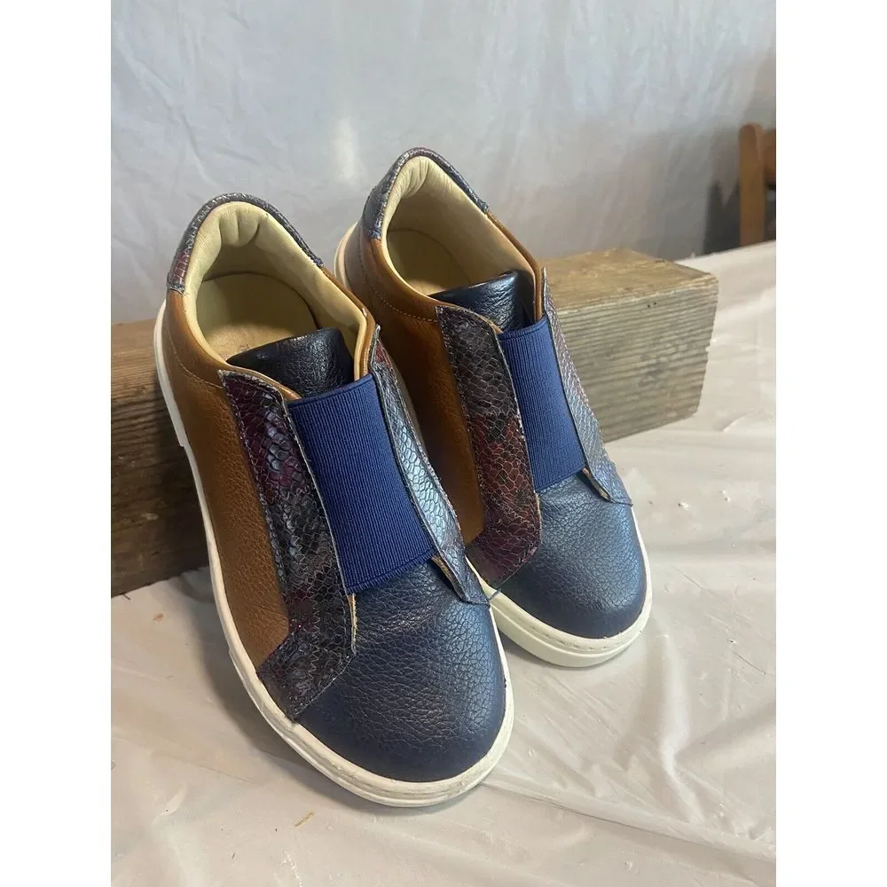 Unisex Marc Joseph‎ New York Leather Slip-Ons- Size 13- Very Nice